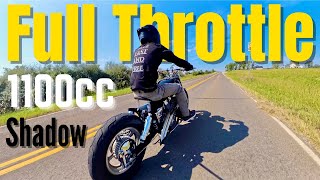 Shadow 1100 Bobber / First REAL Ride / oh baby...