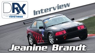 DRX 2017 - Lausitzring - Interview - Jeanine Brandt
