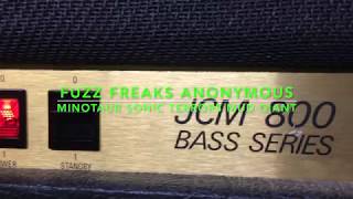 Minotaur Sonic Terrors Mud Giant Fuzz Bass Demo