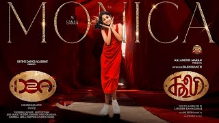 #monica Dance Cover | #coolie | #rajnikanth | #poojahegde | #soubinshahir | D2A Sanoj choreography