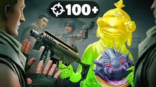 ABUSING Medallions IN Solo Squads RANKED In Season 4 (100+ Eliminations)