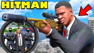 Franklin Becomes a DANGEROUS HITMAN in GTA 5! |  SHINCHAN and CHOP