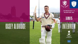 INTERVIEW: Kasey Aldridge reacts to a BRILLIANT HUNDRED 💯👏