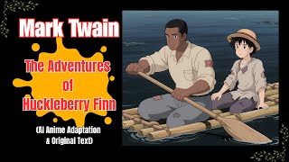 Mark Twain's Huckleberry Finn (1884): AI Anime & Original Text, Full Audiobook (Free Sequel)