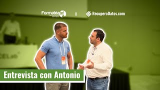 Interview with Antonio from Formatéate | ACELab Tech Week 2025 | RecuperoDatos.com