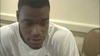 Jeff Adrien NBA predraft combine interview