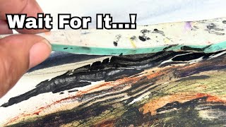 This is NOT how you’re supposed to use Watercolor Sticks… (and I love it)