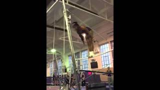 Faith Morrison on Bars slow-mo gymnastics