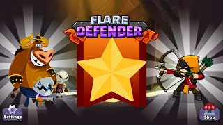100% on Flare Defender