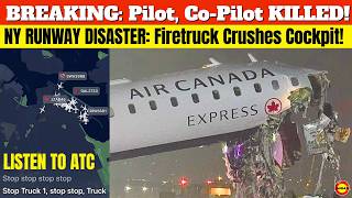 🚨 BREAKING: Pilot, Co-PIlot Killed After Air Canada Plane And Firetruck Collide LaGuardia Airport NY