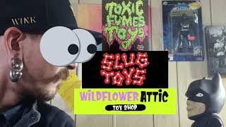 Crumbs Creatives Corner: Unboxing Toxic Fumes Toys, Slug Toys, and Wildflower Attic