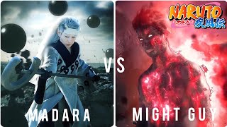 MADARA VS MIGHT GUY [Edit/Amv] 4k #liveaction Special