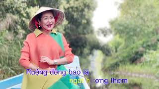 Hát về Cà Mau quê tôi - Karaoke tone Nam
