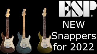A Few New ESP Guitars for 2022