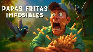 Papas fritas: la misión imposible 🍟🎯 | Aprende español con esta historia | B1