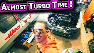 Moving my Haas CNC that last little bit [ Also my DSM is home! ]