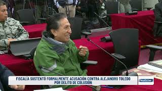 Fiscalía sustenta acusación contra Alejandro Toledo por delito de colusión