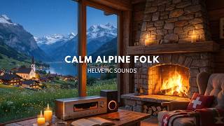 Relaxing Swiss Alpine Folk Music with Stunning Mountain Landscape Views