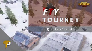 FTY Tournament (€400 Prize!) - Quarter-Final 4 | Professor Tarzan | PUBG Mobile