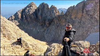 Vetta Corno Grande Occidentale Gran Sasso d'italia 2912m 14-10-2023 in 4k