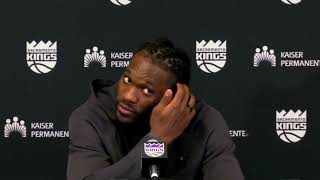 Precious Achiuwa PostGame Interview | Phoenix Suns vs Sacramento Kings