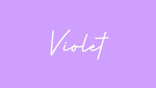 VIOLET (lyric video) [Prod. SHANDO BEATS x KEENX]