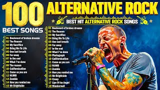Top 100 Alternative Rock 90'S 2000'S🎶 Linkin Park, Green Day, Simple Plan, Hoobastank, Hinder, Creed