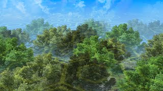 東方錦上京～Fossilized Wonders - Stage 1 Background in 4K 16:9