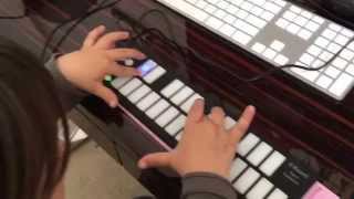 Family Time with the Zelli's - Zuri gets his first instrument from GC