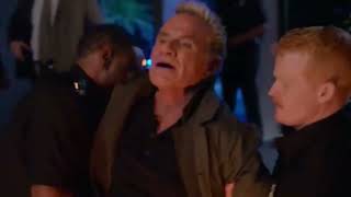 i put spongebob music over kreese getting arrested | Cobra Kai