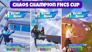 Fortnite Best Players in Chaos Champion FNCS Cup #3
