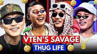 VTEN Thug Life 😈 | Savage Replies & Viral Moments