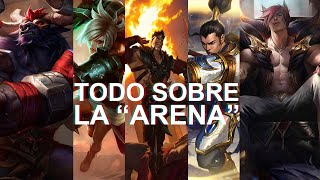 LEAGUE OF LEGENDS ARENA HISTORY | LOL Universe | Halo