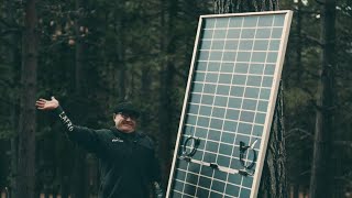 Hyundai 585 Solar Panel vs. 100 mph HAIL 🧊 Who Wins?