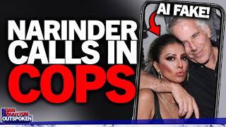 "Cops called in!" Fury as Narinder Kaur wastes police time over AI images with Jeffrey Epstein