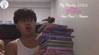 My Massive 2022 Disney Princess Haul Part 1 (Books)