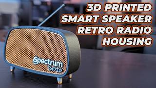 RETRO RADIO HOUSING FOR SMART SPEAKER #spectrumfilaments