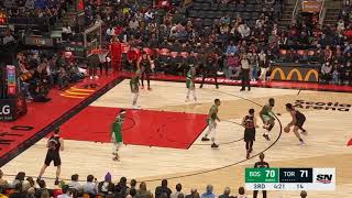 Scottie Barnes makes Jaylen Brown dance but missed 😭