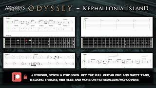 Assassin's Creed Odyssey - Kephallonia Island | Full Tabs - Guitar Lesson (Guitar Pro)