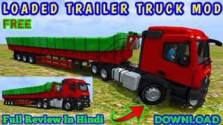 🔴Download Loaded Trailer Truck Mod In Bus Simulator Indonesia | Bussid TaTa Trailer Truck Mod |