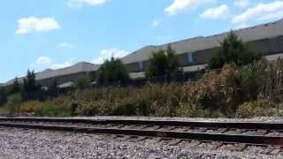 Big Boy locomotive #4018 move thru The Colony to Frisco