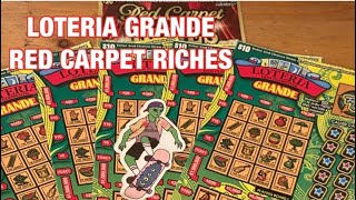 Loteria Grande & Red Carpet Riches Tickets‼️California Lottery Scratchers🤞🍀🍀🍀