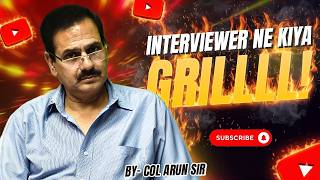 Mock SSB Interview by Col. Arun (Ex-IO) | NDA, CDS, AFCAT SSB 2025 | SSBWINGS