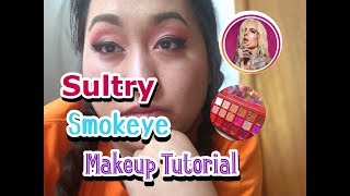 Jeffree Star Blood Sugar Sultry Makeup Tutorial 💎🍭 ||  #jeffreestar #bloodsugarpalette #muacreator