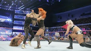 Alexa Bliss vs Nikki Bella Match on Monday Night Raw || Highlights