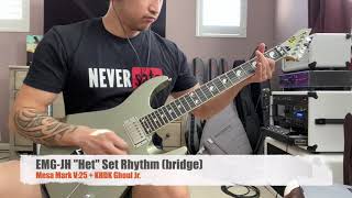 EMG-81 vs. EMG-JH "Het" Set - high gain shootout