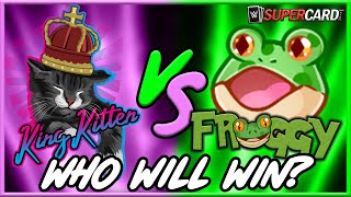 KING KITTEN vs BULLFROG EXCLUSIVE DRAFT BOARD BATTLE! │ WWE SUPERCARD SEASON 7