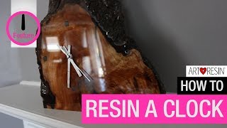 How to Resin a Wooden Clock