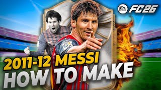 FC 26 | Prime Messi 2011-12 Creation ✨ Ultra-Realistic Face, Stats & Animations + Rookie Stats!