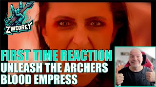 Unleash The Archers - Blood Empress - (Reaction!) - She is not human! Great Song!